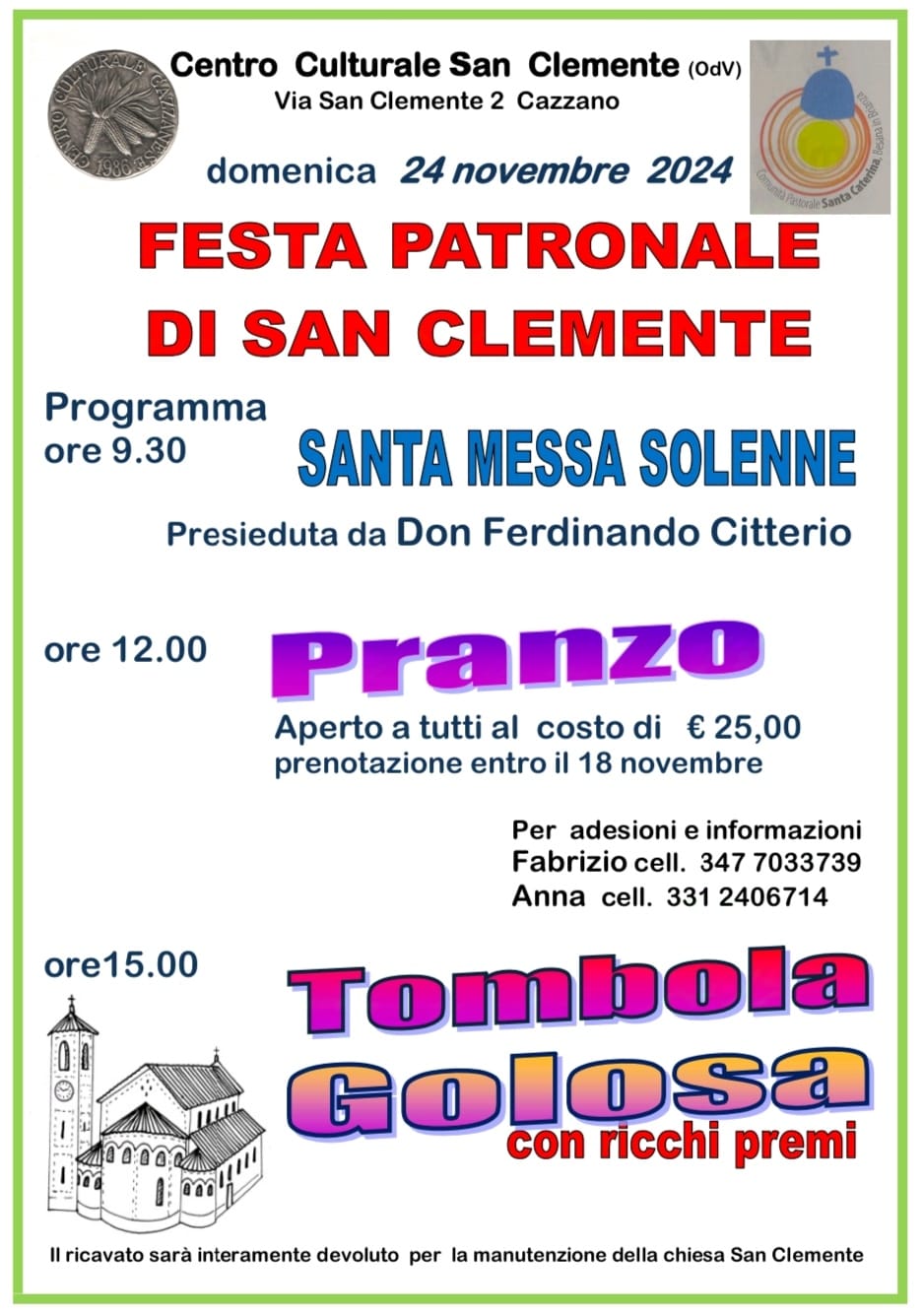 festa san clemente